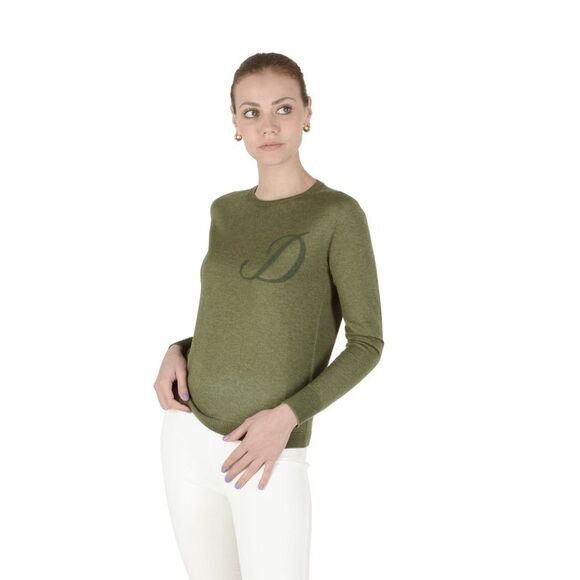 Dee Ocleppo Cashmere Pullover Sweater Women Green Sweaters - Picture 3 of 7